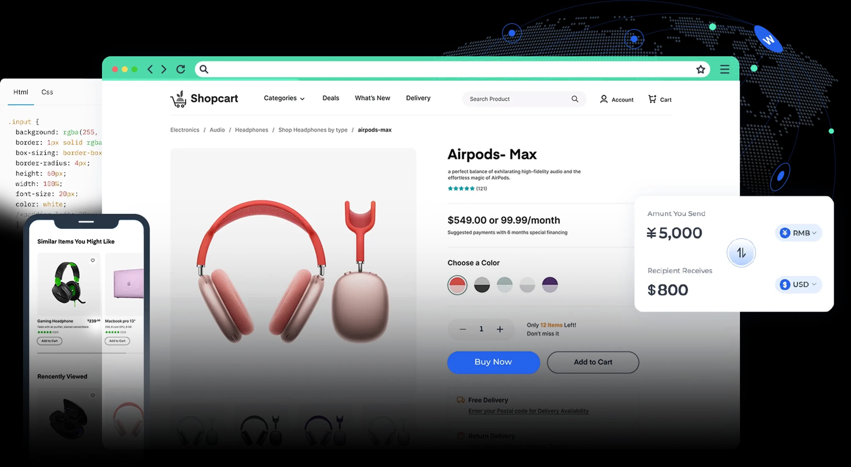 Dashboard Mockup